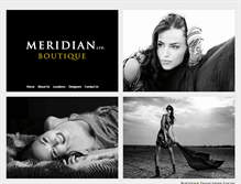 Tablet Screenshot of meridianboutique.com